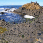 Il paesaggio lunare della Giant’s Causeway nell’Irlanda del Nord