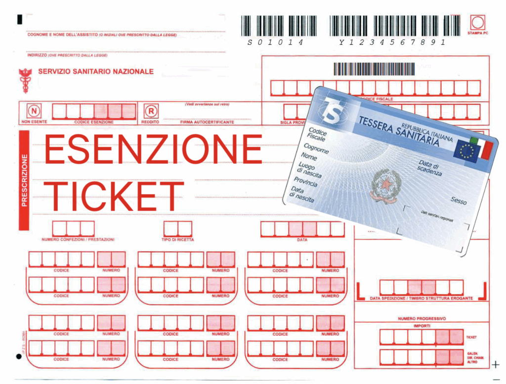 esenzione ticket