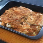 Merluzzo con patate gratinato al forno