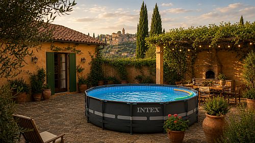 Intex piscina rotonda