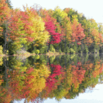 colori d'autunno nel Vermont